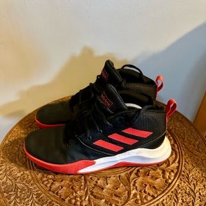 Adidas Youth Own the Game athletic shoes